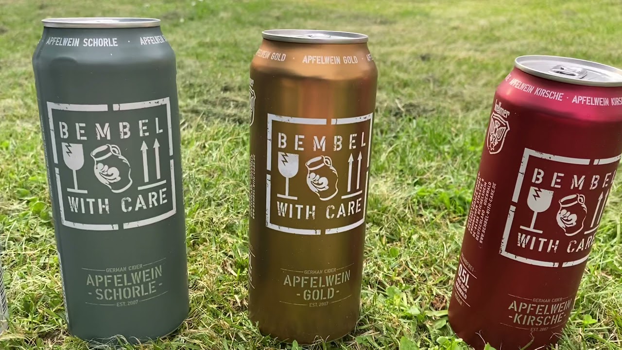 BEST OF BEMBEL WITH CARE - Apfelwein in Dosen im Bembel Shop Frankfurt