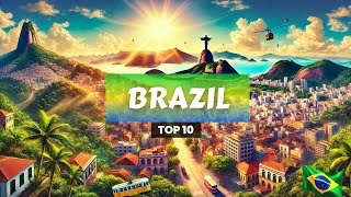 The Best of Brazil 10 Must-See Places! - Travel Guide - 4K