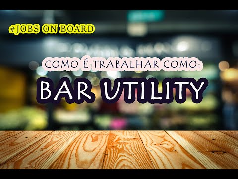 #JOBS ON BOARD - BAR UTILITY