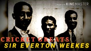 Everton Weekes | Cricket Greats | Everton Weekes West Indian Cricketer | Everton Weekes Record | 3Ws