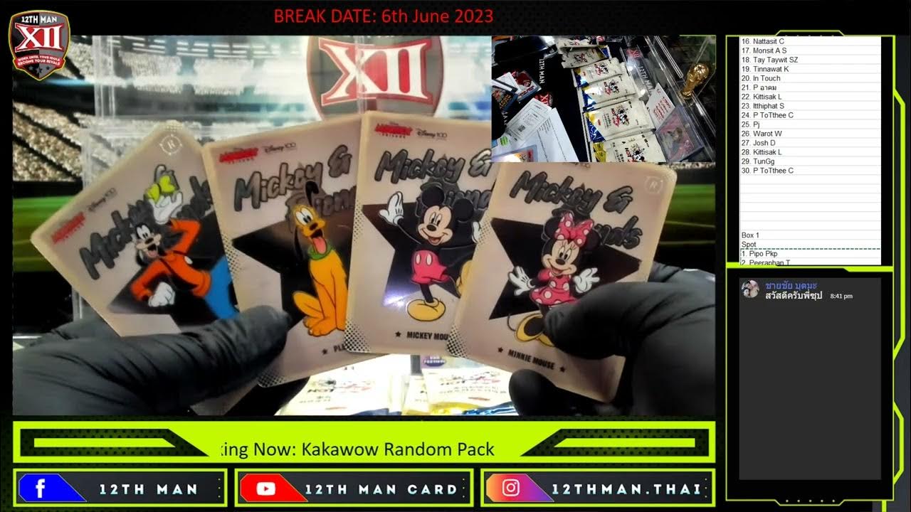 Kakawow mickey and friends hotbox random pack 1 2 3 4 youtube