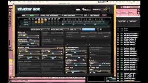 "PsyDelay" Izotope Stutter Edit Preset Bank Demo
