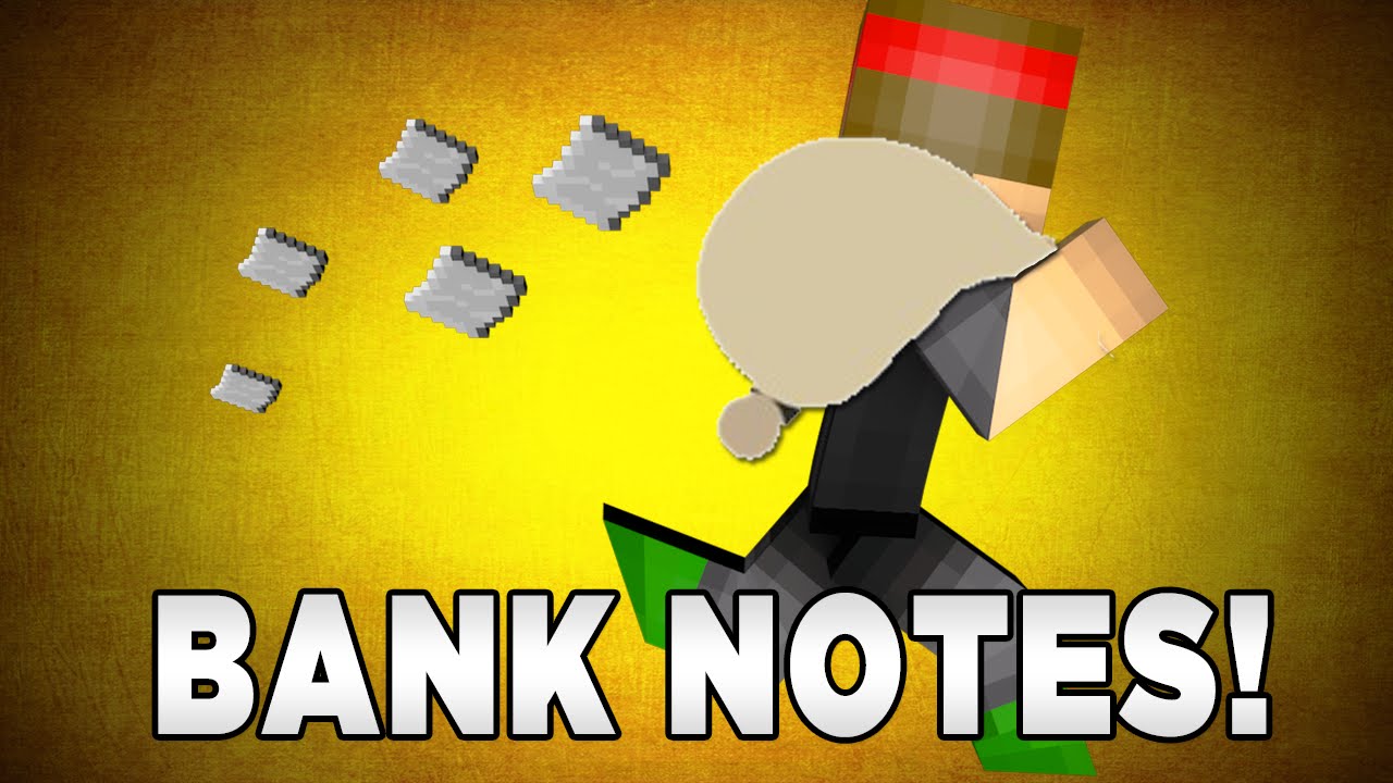 Minecraft Plugin  BankNotes! (Put Money onto Physical 