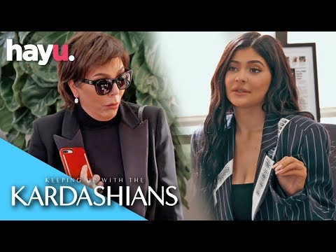 Video: Kris Jenner Puhui Kylie-tytärstä?