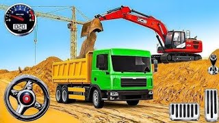 highway road construction simulator 3D - heavy excavator simulator game - Android GamePlay  screenshot 5