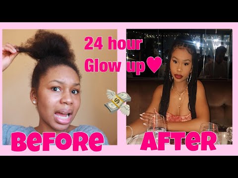 Extreme 24 hour Transformation for a date *GLOW UP*