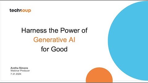 Harness the Power of Generative AI for Good