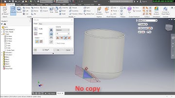 Inventor cơ bản : Vẽ ly uống nước
