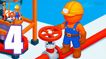 Oil Drill Company Gameplay Walkthrough Part 4 - Tutorial Build Products Oil Company (Android,iOS)