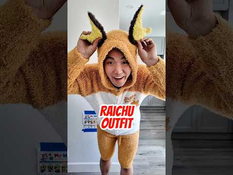 Pokemon Raichu Hoodie and Shorts set from @GELATO PIQUE USA #pokemon