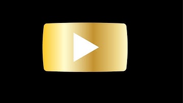 How to make YOUTUBE Gold play button | YouTube gold button design in illustrator 2024 logo design