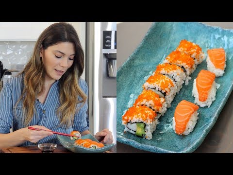 🍣 Evde Sushi Nasıl Yapılır? | 🍣 California Roll Sushi Tarifi | Canan Kurban