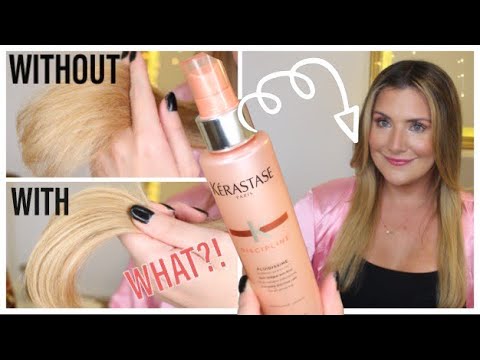 Video: Kerastase Fluidissime jättää Spray Review