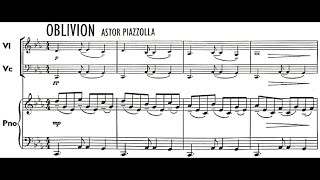 Piazzolla - Oblivion (Piano Trio) / 피아졸라 - 망각 (피아노 트리오)