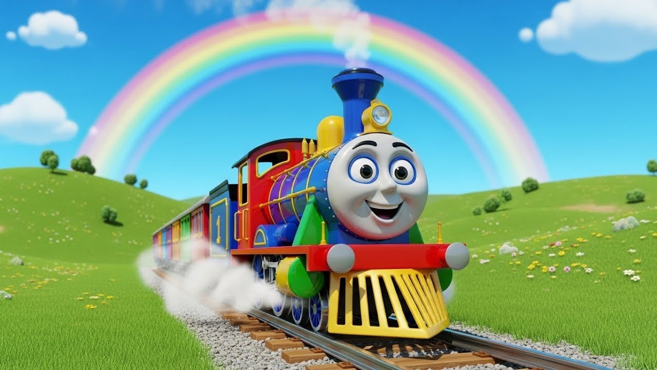 Timmy Train’s Chug Chug Song | Fun Train Rhyme for Kids | Nursery ...