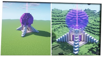 Minecraft 1.16 - Futuristic Netherportal Design｜Nether Portal Ideas｜  How To Build｜Step by Step