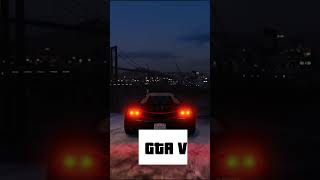 What Happens When You Drive Into Water? 😳 (FH5 vs GTA 5 vs Motorfest) #forzahorizon5 #shortsfeed