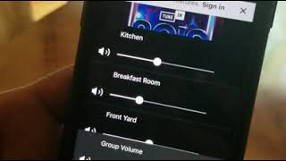 Choosing music on Sonos, grouping rooms and controlling volume.