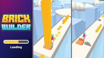 Brick Builder 🧻🧻All Level Gameplay in Android, Ios