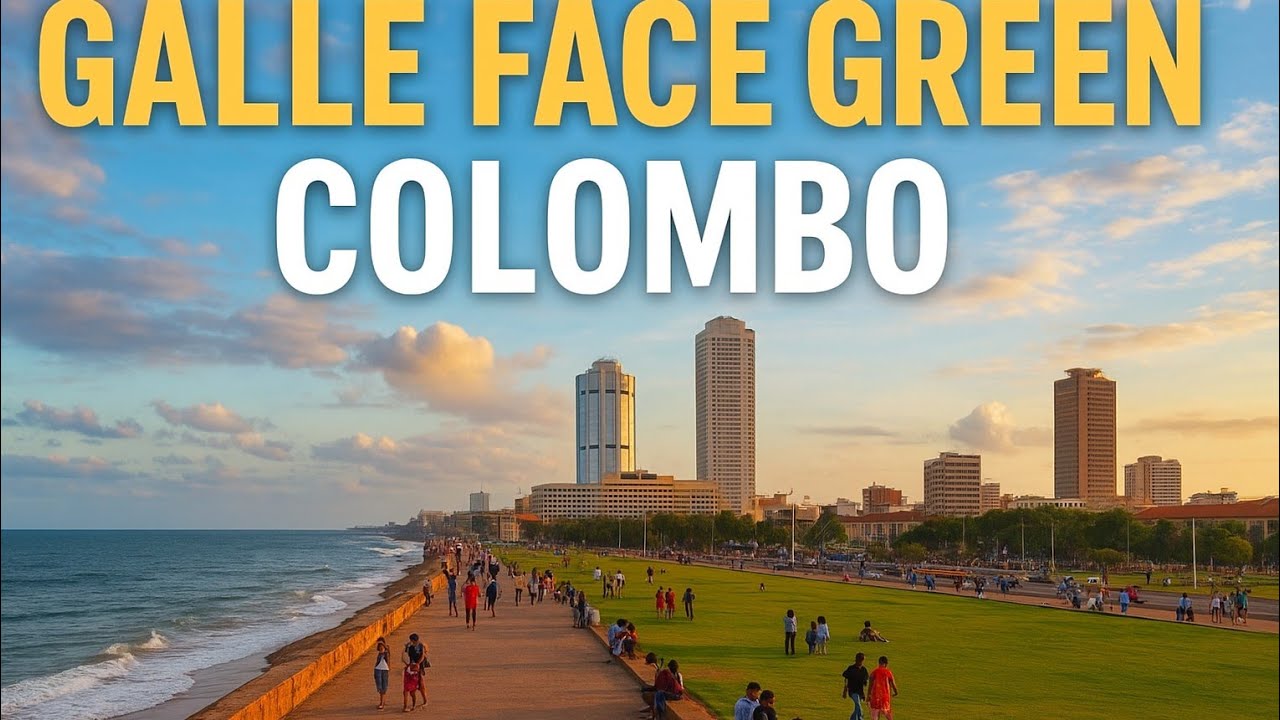 Galle Face Green Colombo, Sri Lanka