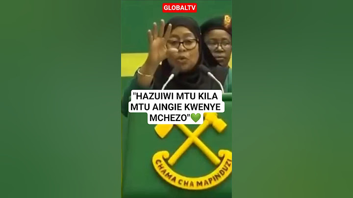 💚RAIS SAMIA - "HAZUIWI MTU - KILA MTU AINGIE KWENYE MCHEZO AJIPIME"💚🔥 #breaking #globaltv #raissamia