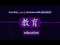 教育 — education — You think your IQ increases with education