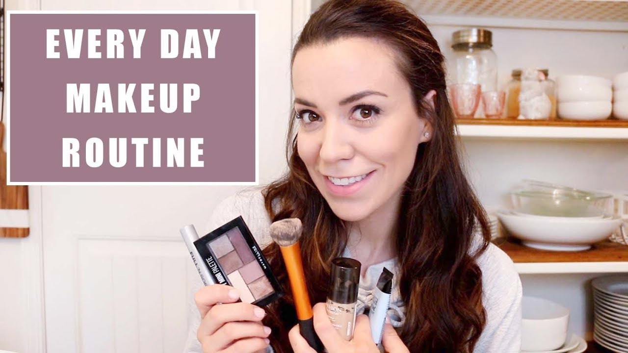 My Every Day Mom Makeup - YouTube