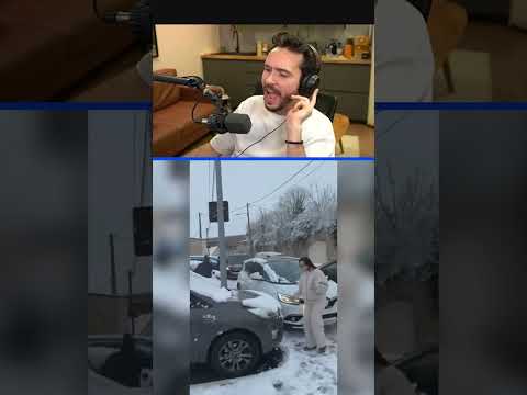 Les Parisiens sous 2cm de neige ❄️