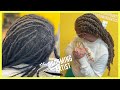 Retwist & Style w/ Flat Twist & Nape Cut