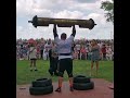 Андрей Ящук (Питбуль) - Сильнейший атлет России. Богатырское бревно - 140 кг