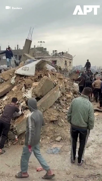 Israeli Airstrikes in Southern and Northern Gaza Kill at Least 10, Palestinian Media Say | APT