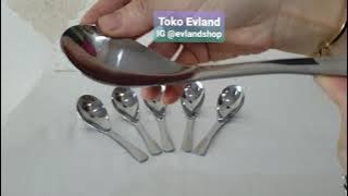 Sendok Bebek Tebal Sup Set Isi 6