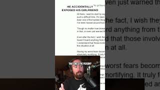 He Accidentally Exposed His Girlfriend