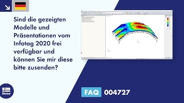 FAQ 004727 | Sind die gezeigten Modelle und Präsentationen vom Infotag 2020 frei verfügbar und kö...