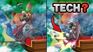 Can You TECH Luigi's Down Throw [SMASH REVIEW #46]