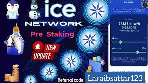 Ice Network Pre-Staking Reset Tutorial