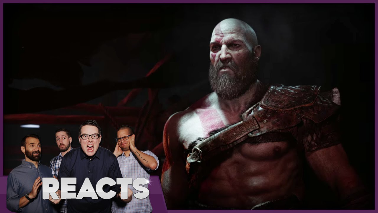 God of War Behind Closed Doors E3 2016 Kinda Funny Reacts YouTube