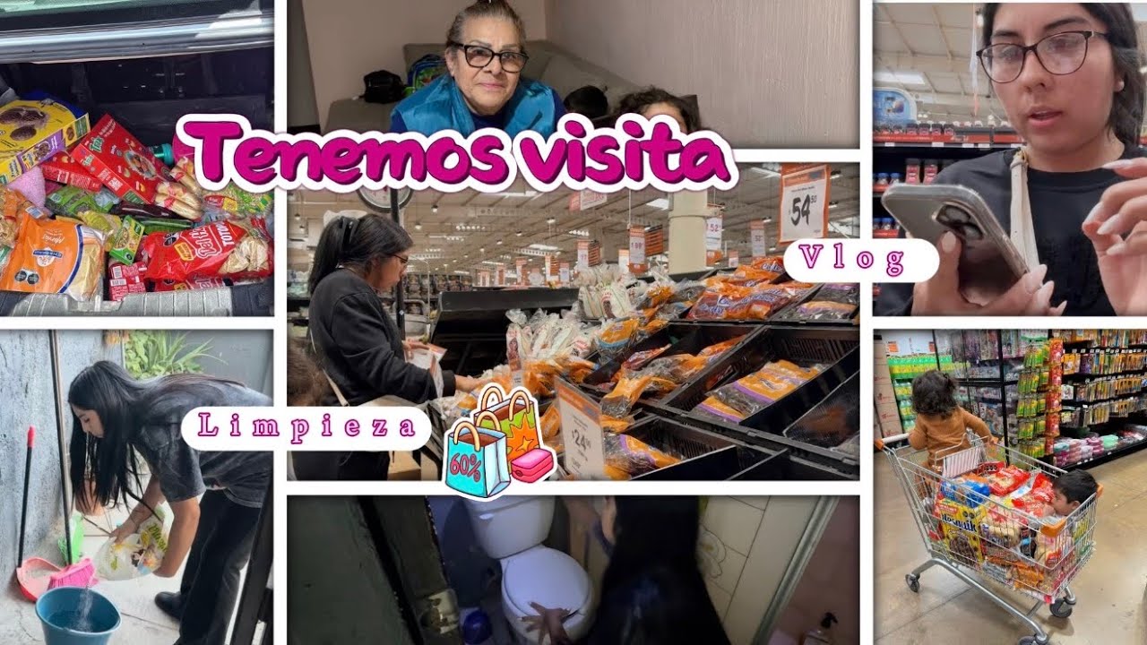 DESPUÉS DE MUCHO TIEMPO FUI AL SÚPER|limpieza en mi casita 🏠 y tenemos visita!! 