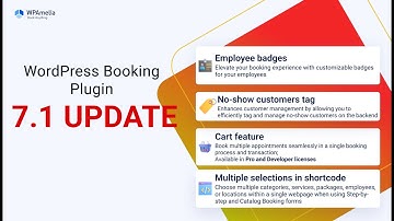 WordPress Appointment and Event Booking Plugin - Amelia 7.1 version