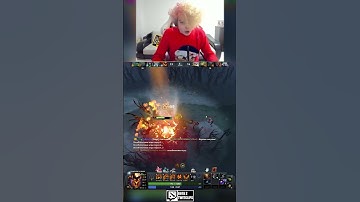 Shadow Fiend combo goes wrong 🤣 #dota2 #shorts #rostislav_999 #shadowfiend