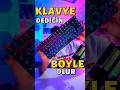 TÜM CİHAZLARA BAĞLANAN KLAVYE #pc #shortvideo #keyboard