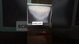 Scary PC Error Popped Up... I’m Not Ready for This 😨💻⚠️ #shorts #scary
