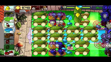 Plants vs. Zombies Puzzle - Last Stand Endless (Part 4: 16 cobs) - Flags 541 to 550
