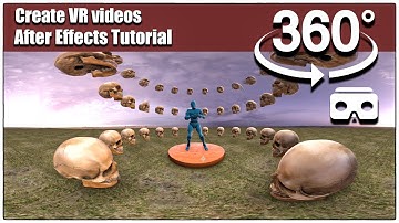 How to create VR videos in After Effects using Element 3D plugin | After Effects tutorial