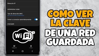 Olvidaste la clave? Como ver la contraseña de una red WIFI guardada | TecTips screenshot 3
