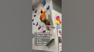 This V5 Boulder Has Everything 🥯