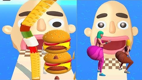 ✅ Sandwich Run Game Max Levels All Gameplay Free Android iOS Gaming VZOQLER