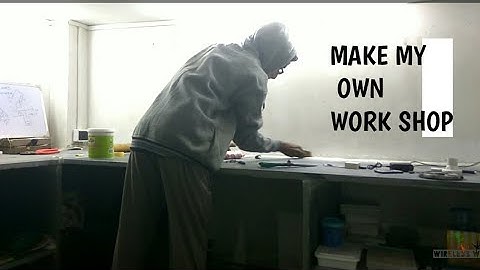 Making my own workshop | wireless w | In india