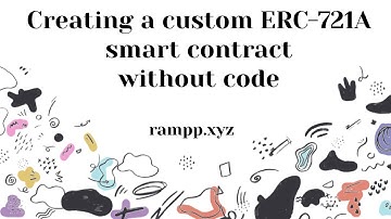 Create an NFT Smart Contract WITHOUT CODE | ERC-721A | Rampp.xyz
