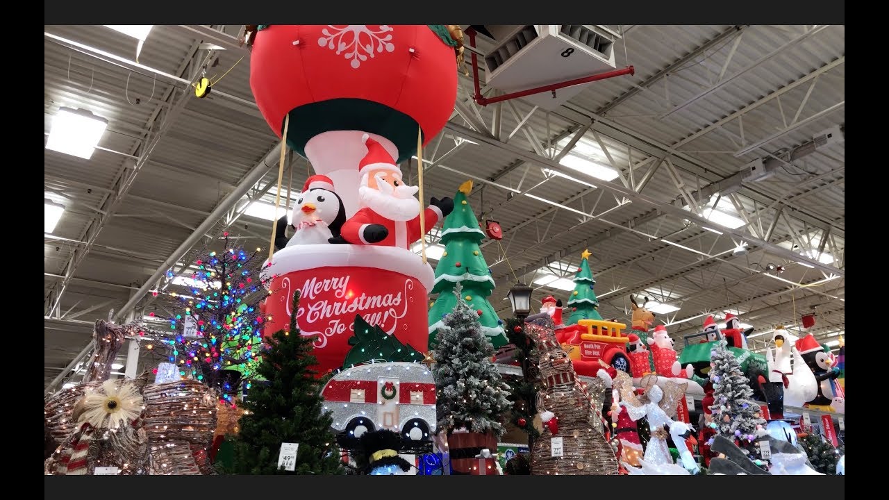 Lowe's Christmas Decorations for 2019: Part 2 - YouTube